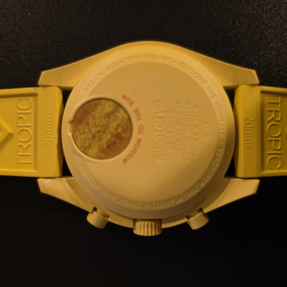 Yellow Chronograph Watch - Picture 4 of 7